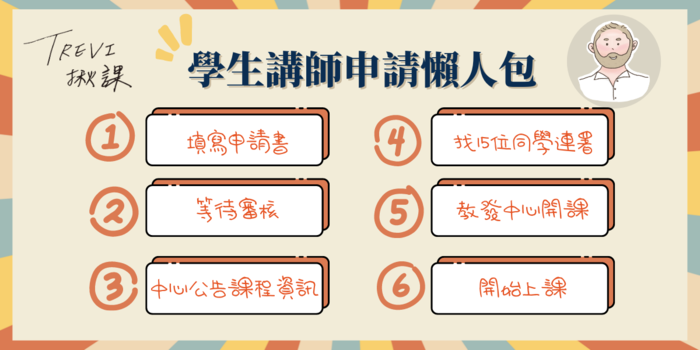 學生講師懶人包